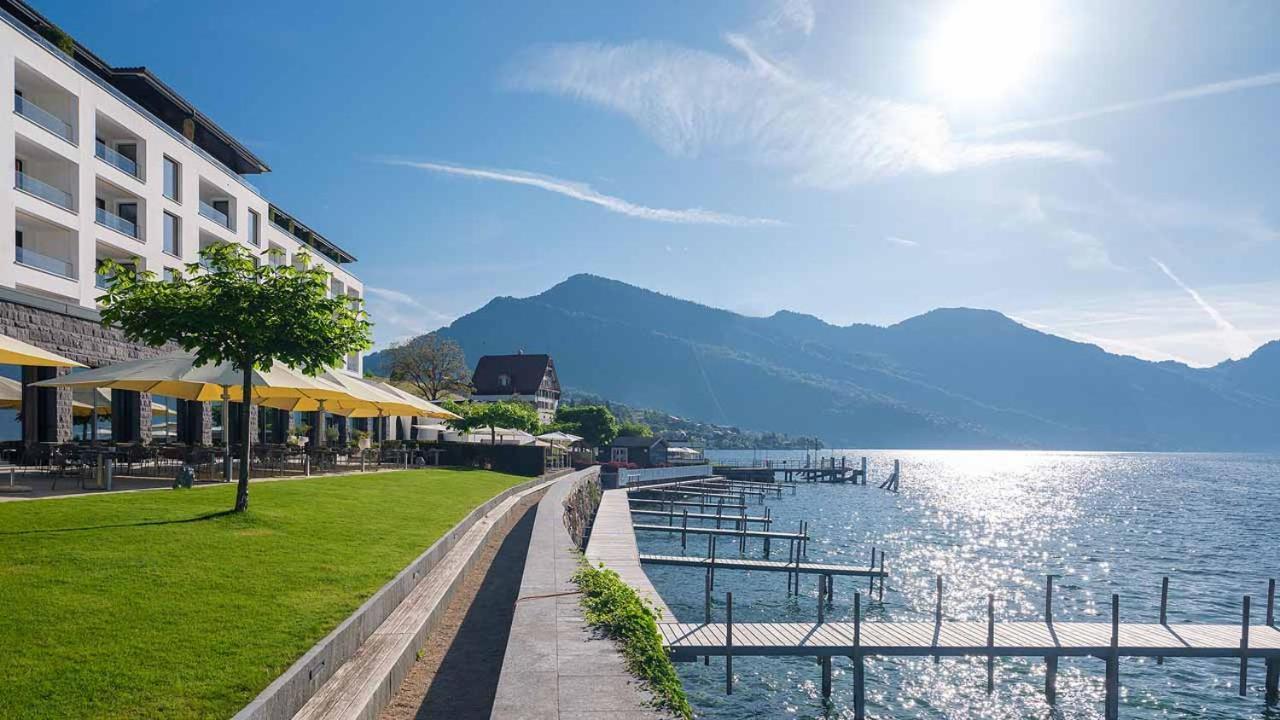Campus Hotel Hertenstein Weggis Exteriör bild