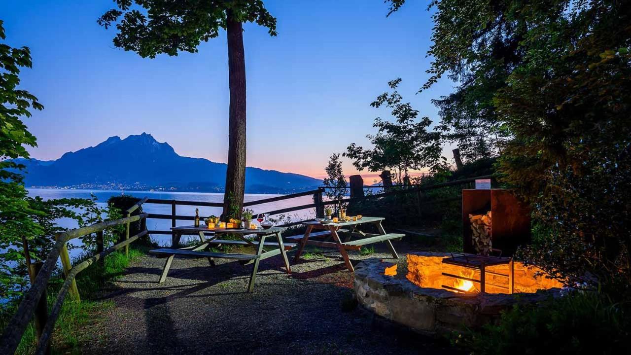 Campus Hotel Hertenstein Weggis Exteriör bild
