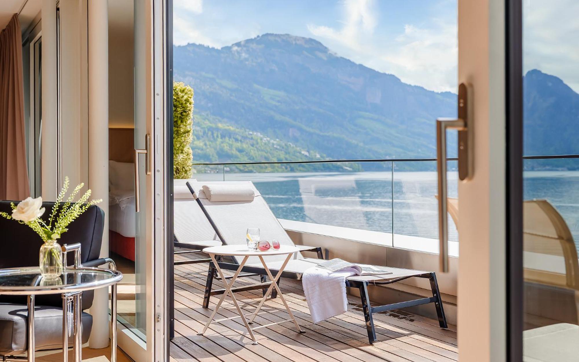 Campus Hotel Hertenstein Weggis Exteriör bild